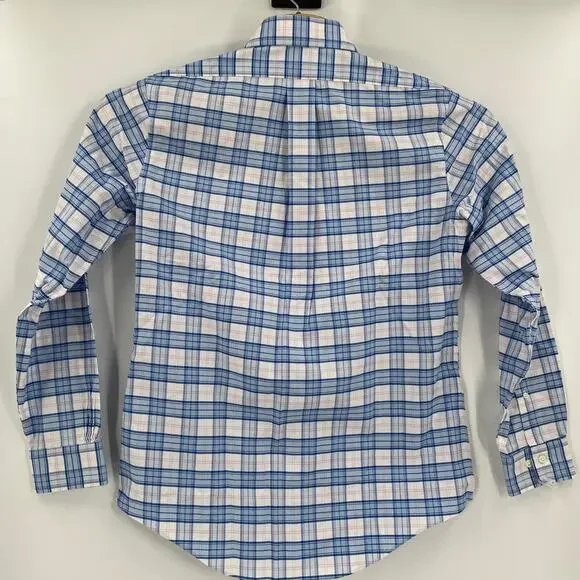 Brooks Brothers Blue and Pink Plaid Casual Button Down Shirt - Picture 6 of 6